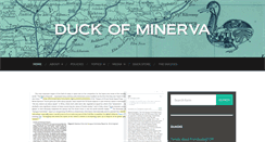 Desktop Screenshot of duckofminerva.com